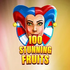 100 Stunning Fruits online game logo by SYNOT Games on x3bets.org