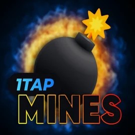 1Tap Mines casino game by Turbo Games – featured logo at X3bet casino