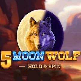 Slots logo of 5 Moon Wolf from Apparat Gaming at X3bet casino