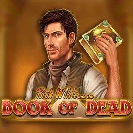Book of Dead slot logo by Play'n GO at X3bet casino