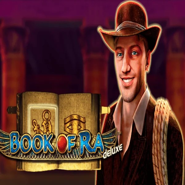 Book of Ra Deluxe casino game by Novomatic – featured logo at X3bet casino
