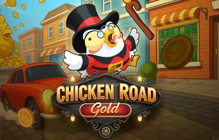 Chicken Road Gold logo by InOut X3bet casino