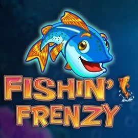 Fishin Frenzy logo – Slots by Blueprint Gaming at X3bet casino