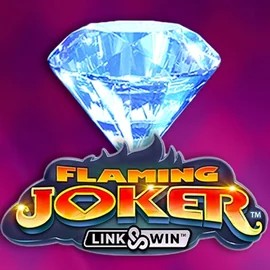 Flaming Joker Link and Win slot logo by Barstruck at X3bet casino