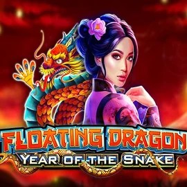 Floating Dragon Year of the Snake logo – Slots by Pragmatic Play at X3bet casino
