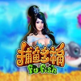 Fu Fish slot logo by Skywind Group at X3bet casino
