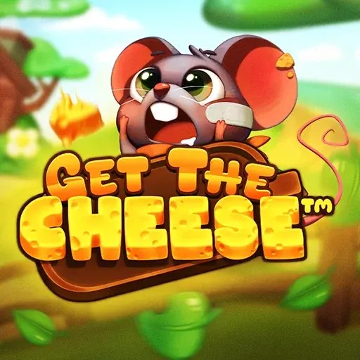 Get The Cheese online game logo by Hacksaw Gaming on x3bets.org