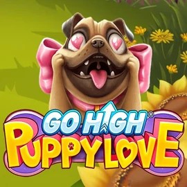 Go High Puppy Love slot visual from RubyPlay available on x3bets.org