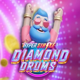 Official Slots logo: Hyper Strike Diamond Drums by Gameburger Studios at X3bet casino