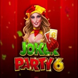 Joker Party 6 by Greentube, showcased at x3bets.org – game logo