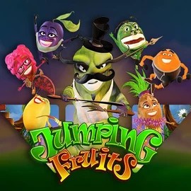 Jumping Fruits by Wazdan, showcased at x3bets.org – game logo
