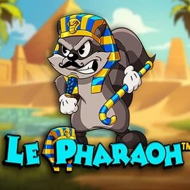 Le Pharaoh online game logo by Hacksaw Gaming on x3bets.org