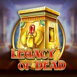 Legacy of Dead logo by Play'n GO at X3bet casino
