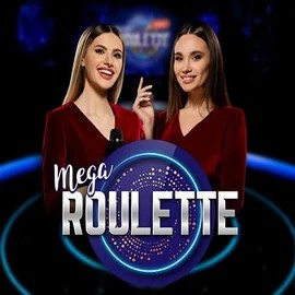 Mega Roulette slot logo by Pragmatic Play at X3bet casino