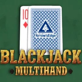 Multihand Blackjack online game logo by Pragmatic Play on x3bets.org
