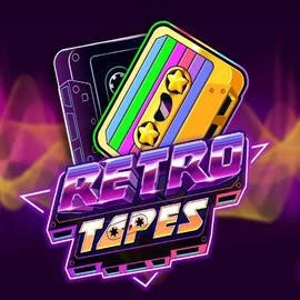 Retro Tapes logo by Push Gaming at X3bet casino