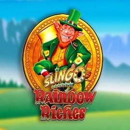 Official Casino Games logo: Slingo Rainbow Riches by Gaming Realms at X3bet casino