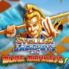 Stellar Jackpots with More Monkeys by Lightning Box Game, showcased at x3bets.org – game logo
