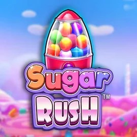 Sugar Rush online game logo by Pragmatic Play on x3bets.org